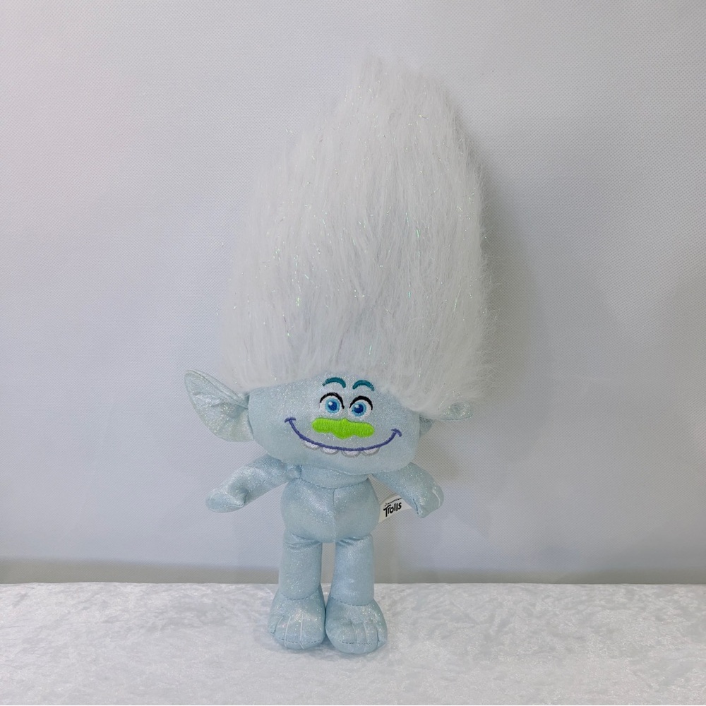 Dreamworks Trolls World Tour Guy Diamond Plush Stuffed Animals Blue